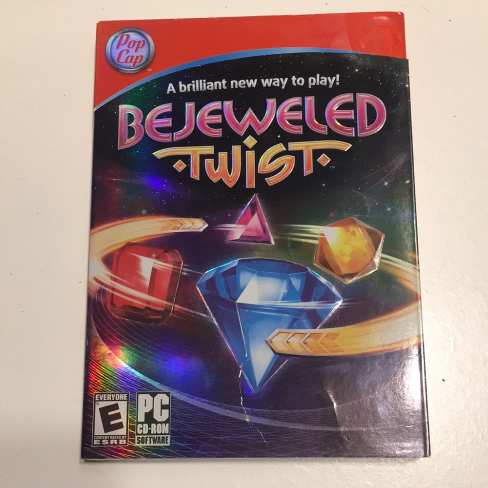 BEJEWELED TWIST CD-ROM COMPUTER GAME FOR MICROSOFT WINDOWS